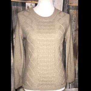 Ambiance sweater tan and warm